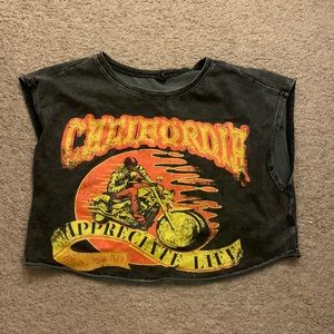 Cropped pacsun shirt